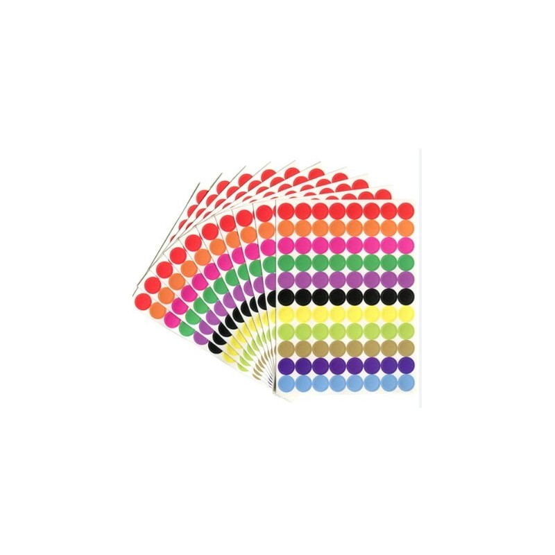 PEGATINAS GOMET COLORES