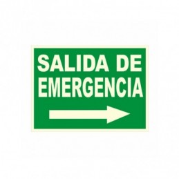 LETRERO SALIDA DE EMERGENCIA