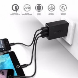 CARGADOR AUKEY QUICK CHARGER 3.0 TIPO C
