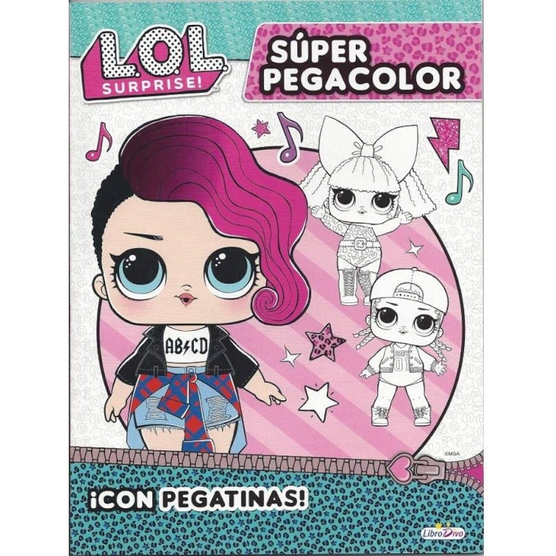 LIBRO PEGACOLOR LOL