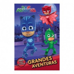 LIBRO PEGACOLOR PJMASKS
