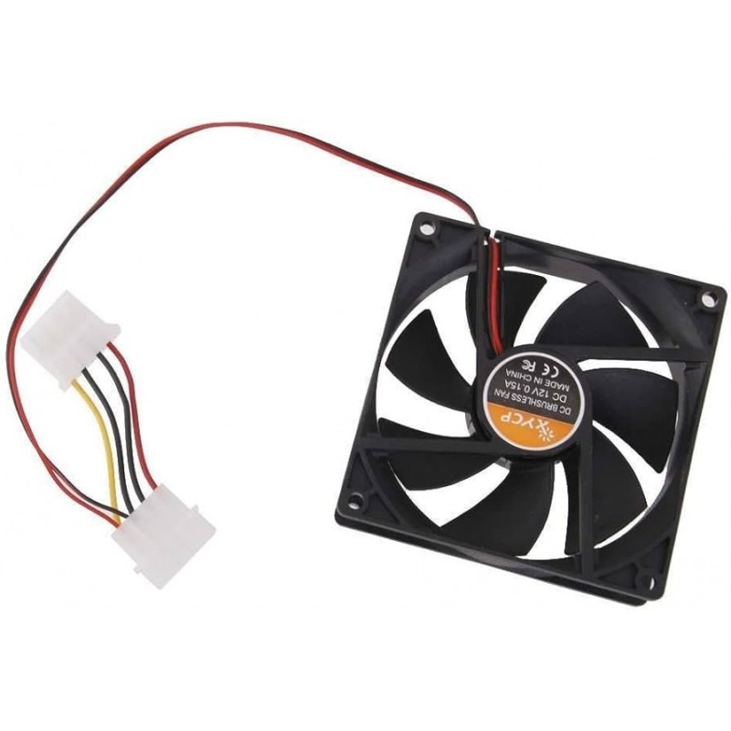VENTILADOR TANQXI CPU 80X80 CON 4 PINES