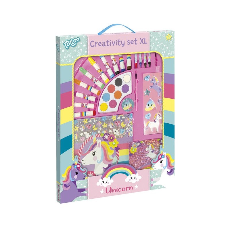CAJA CREATIVA SET XL UNICORNIOS