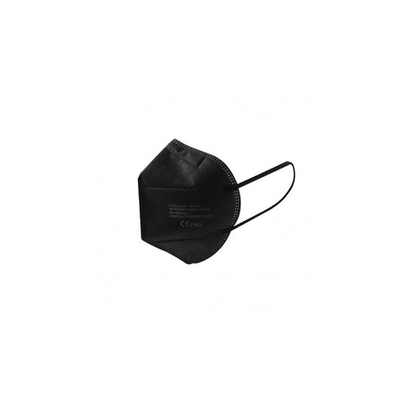MASCARILLA FFP2 ADULTOS NEGRA