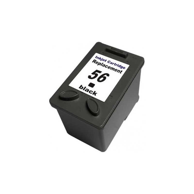 CARTUCHO HP COMPATIBLE N 56 NEGRO (C6656A)