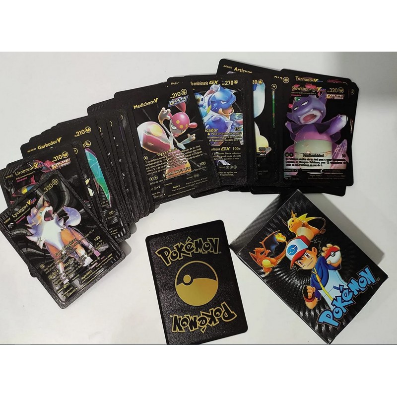 CARTAS POKEMON PREMIUN PLATEADAS 10UDS