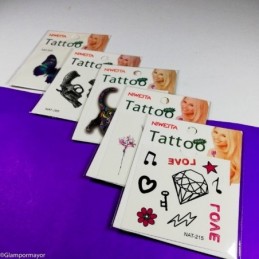 TATUAJES TEMPORALES SURTIDOS