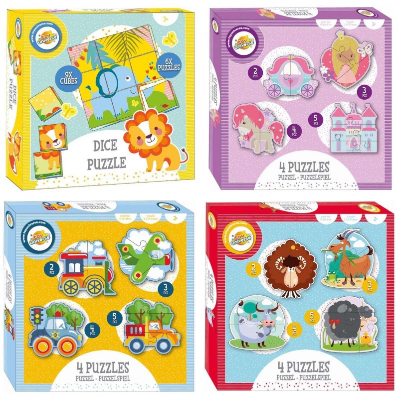PUZZLE INF. 4PZ SURTIDOS