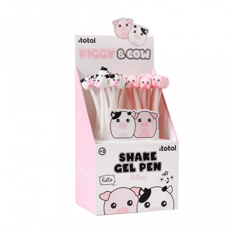 BOLIGRAFO FLEXIBLE PIGGY & COW