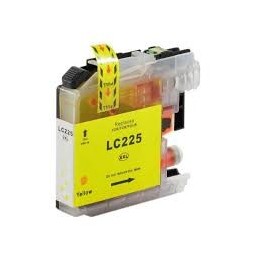CARTUCHO COMPATIBLE BROTHER LC225 AMARILLO