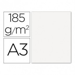 CARTULINA A3 BLANCA P/125