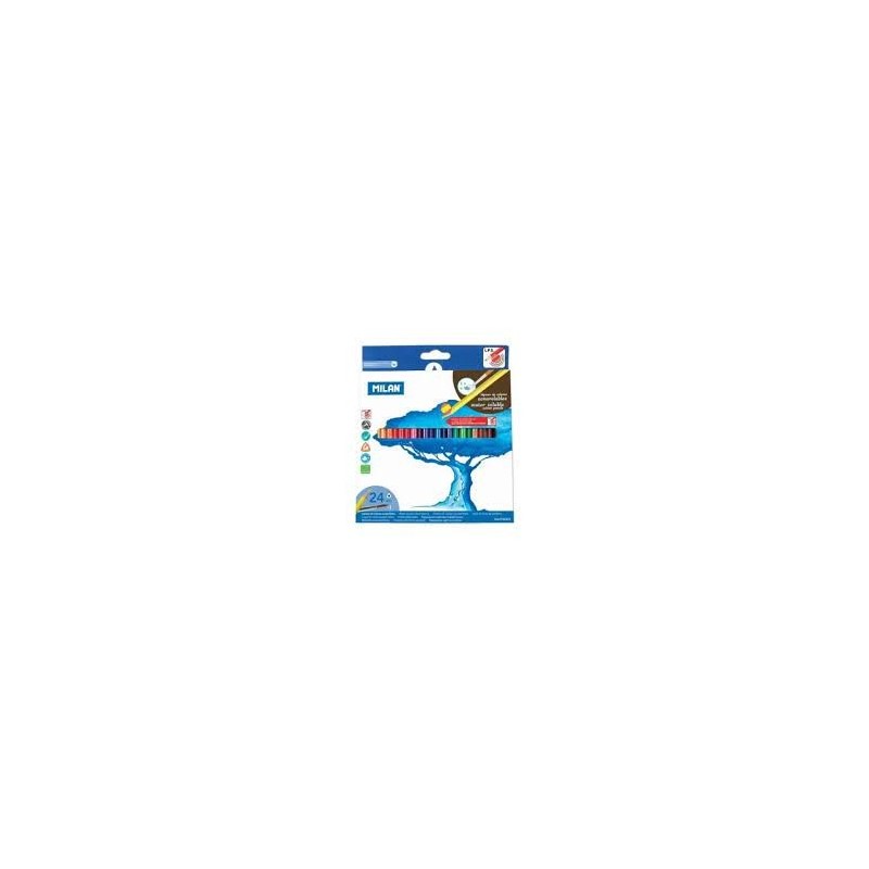 CAJA 24 LAPICES TRIANGULARES ACUARELABLE