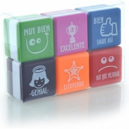 TAMPON SELLO 6 UD INFANTIL BLISTER