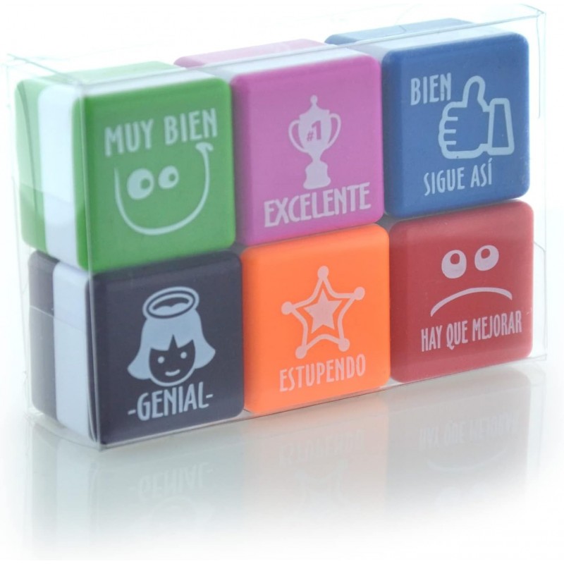TAMPON SELLO 6 UD INFANTIL BLISTER