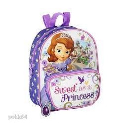 PRINCESA SOFIA MINI MOCHILA INFANTIL 18x23x8