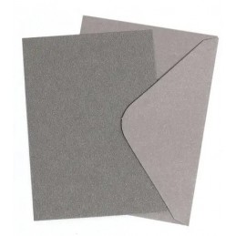 SOBRE CON TARJETA 7x12CM COLORES SURTIDOS 6UDS
