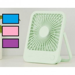 VENTILADOR USB SOBREMESA COLORES