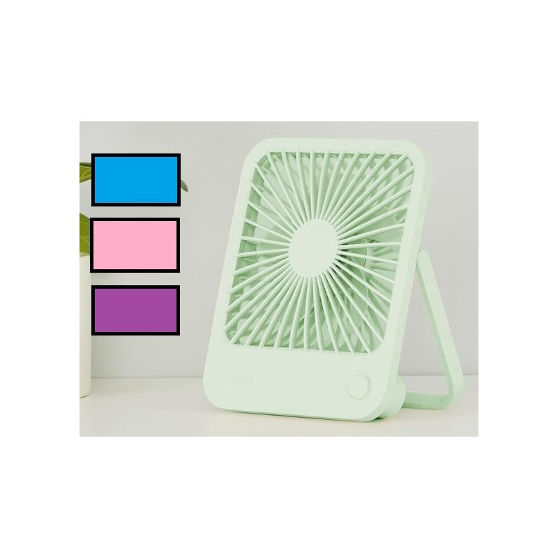 VENTILADOR USB SOBREMESA COLORES