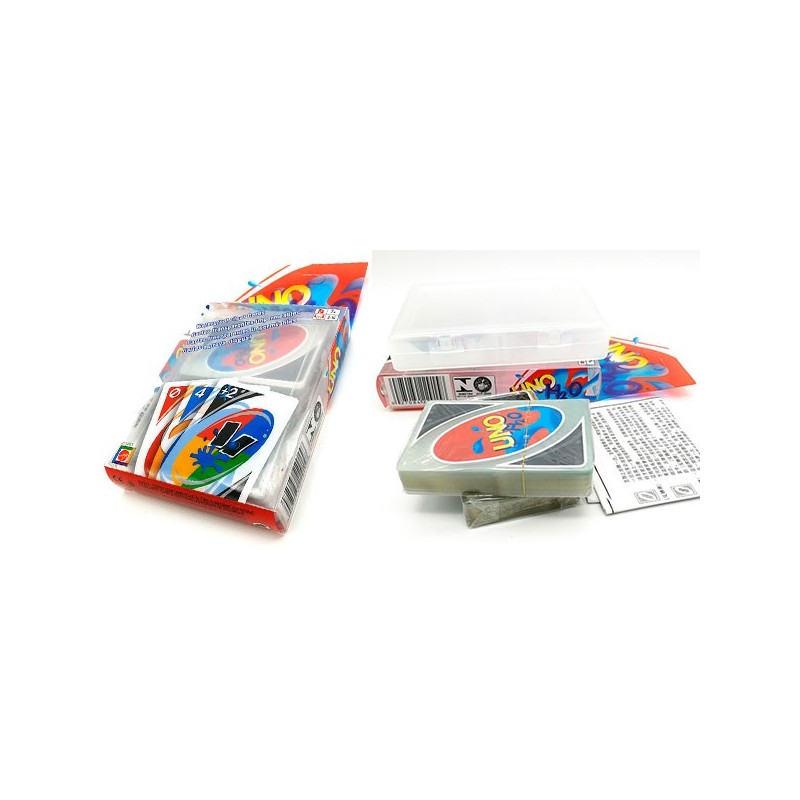 CARTAS JUEGO UNO PLASTIFICADAS H2O