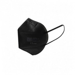 MASCARILLA FFP2 ADULTOS NEGRA