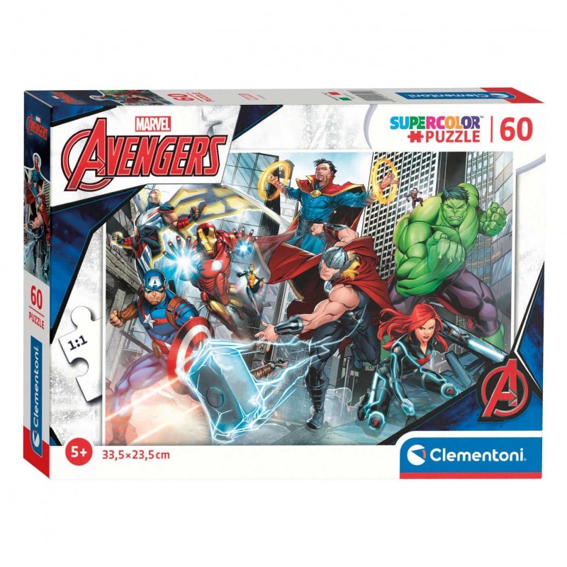 PUZZLE 60 PIEZAS AVENGERS CLEMENTONI