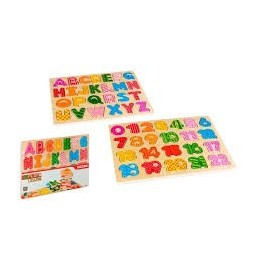 PUZZLE MADERA ALFABETO SURTIDOS