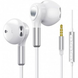 AURICULAR INTERNOS IN-EAR CON MICROFONO BLANCO