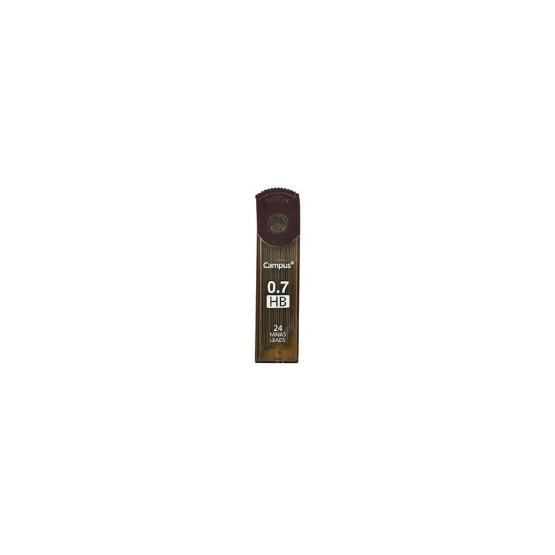 MINAS PLUS OFFICE 0.7MM HB POLYM 24 UDS