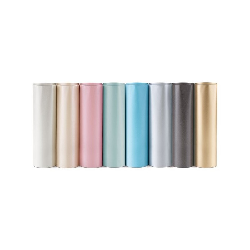 PAPEL REGALO 100x100 RECICLADO COLORES METALIZADOS