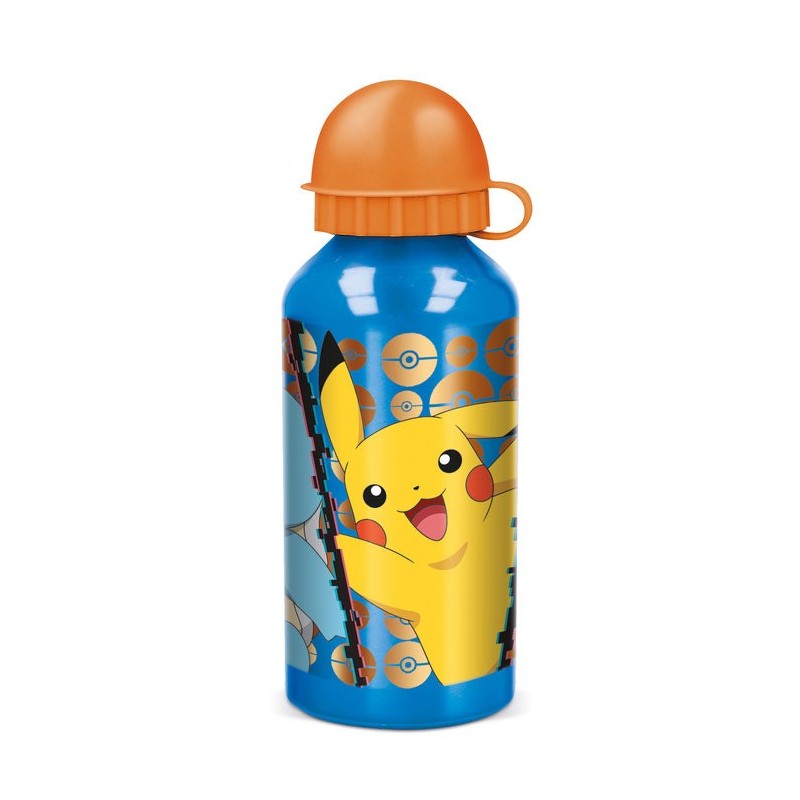 BOTELLA ALUMINIO PEQUEÑA 400ML POKEMON