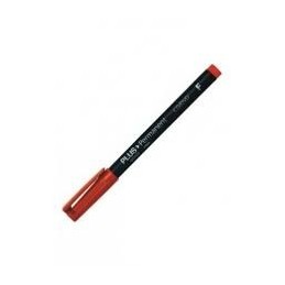 ROTULADOR PLUS PERMANENTE F (0.6) ROJO