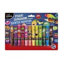 ROTULADORES 12 COLORES CON AROMAS
