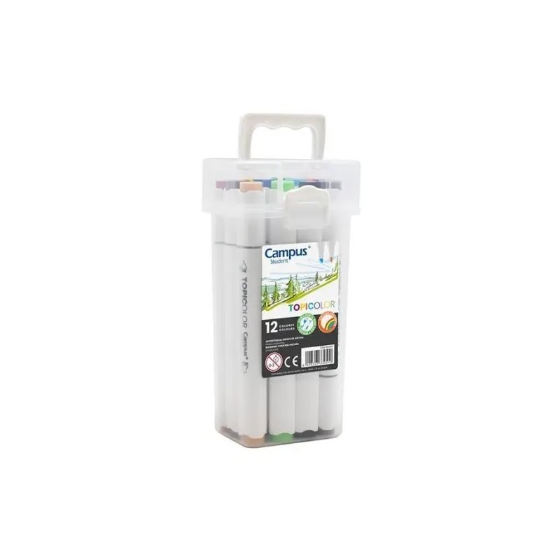 ROTULADOR CMAPUS TOPICOLOR 12 COLORES