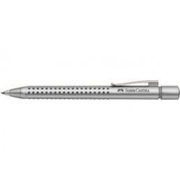 BOLIGRAFO FABER GRIP 2011 PLATA METAL
