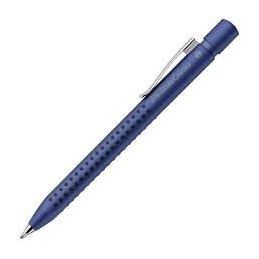 BOLIGRAFO FABER GRIP 2011 AZUL METAL