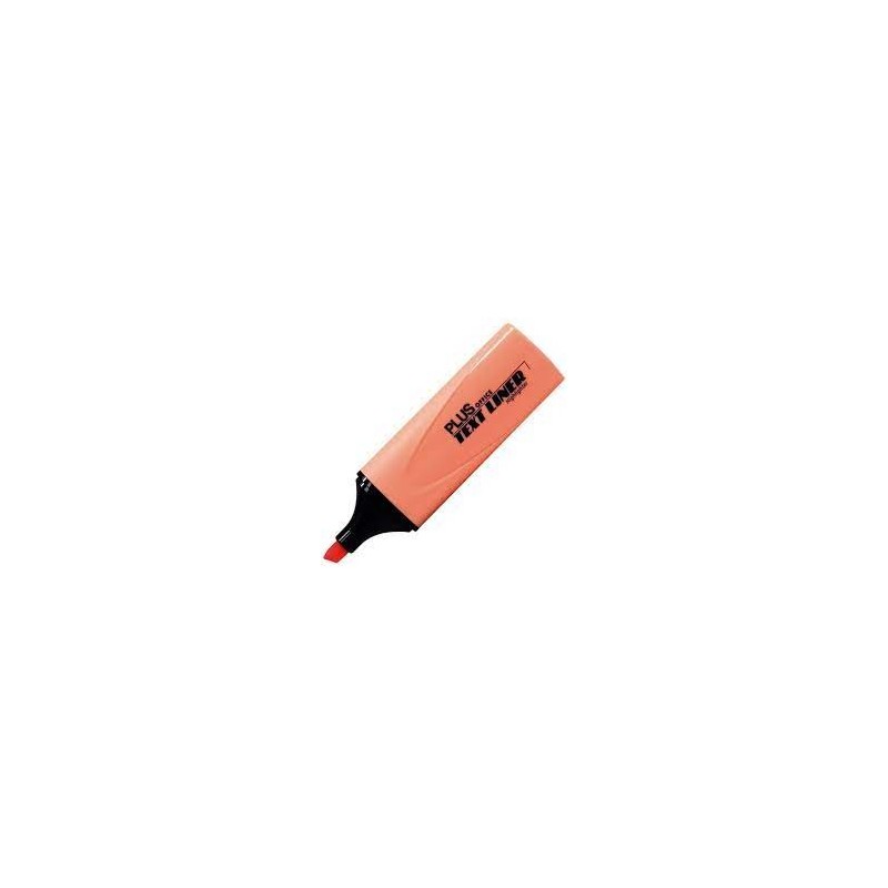 FLUORESCENTE PLUS TEXT LINER PASTEL NARANJA