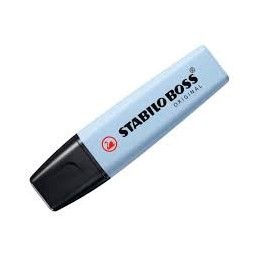 FLUORESCENTE STABILO BOSS PASTEL AZUL VENTOSO