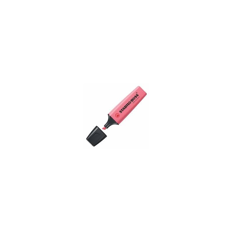 FLUORESCENTE STABILO BOSS PASTEL ROSA CEREZO