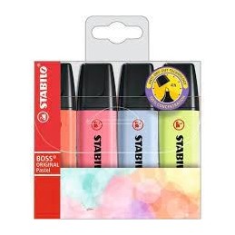 FLUORESCENTE STABILO BOSS PASTEL
