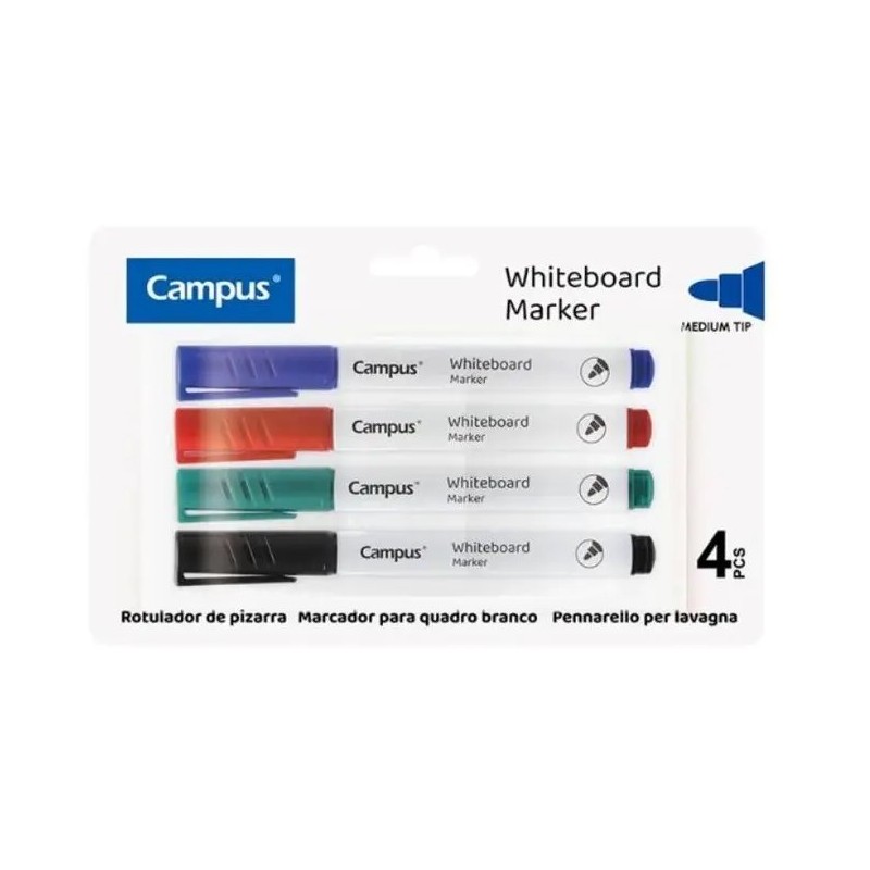 ROTULADOR CAMPUS BOARD 1.2 SURTIDO 4 UNDS