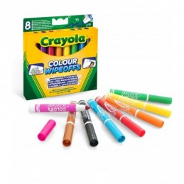 ROTULADORES LAVABLES CRAYOLA PARA PIZARRA BLANCA 8