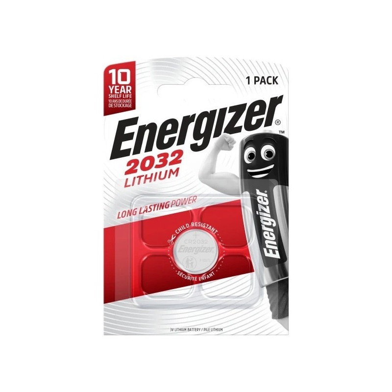 PILA BOTON LITIO ENERGIZER CR2032 BLISTER 3V