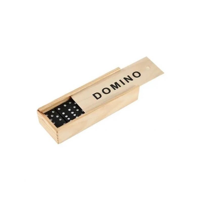 DOMINO ECONOMICO CAJA MADERA