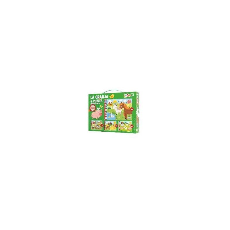 PUZZLES PROGRESIVOS 12-16-20-24PZS LA GRANJA