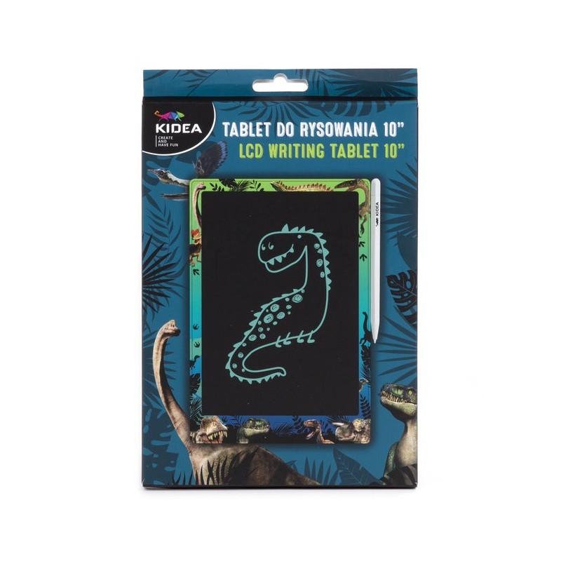 TABLET LCD ESTAMPADA DINOSAURIOS PARA DIBUJAR Y ED