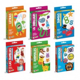 JUEGOS DE CARTAS EDUCATIVAS 6 MODELOS