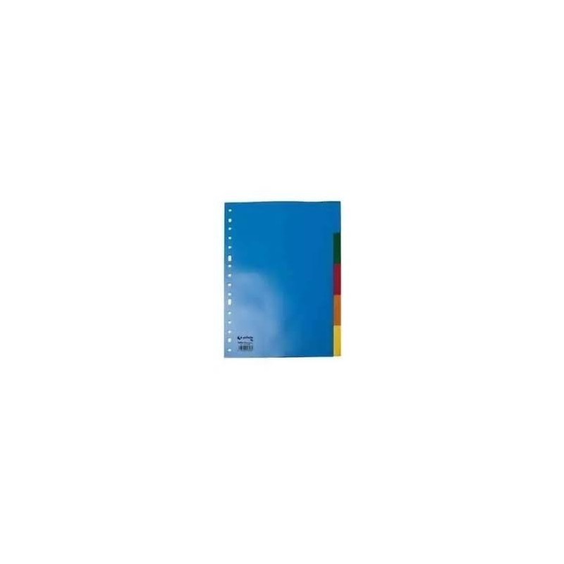 SEPARADOR LIDERPAPEL PLASTICO JUEGO 5 - 11 TALADRO