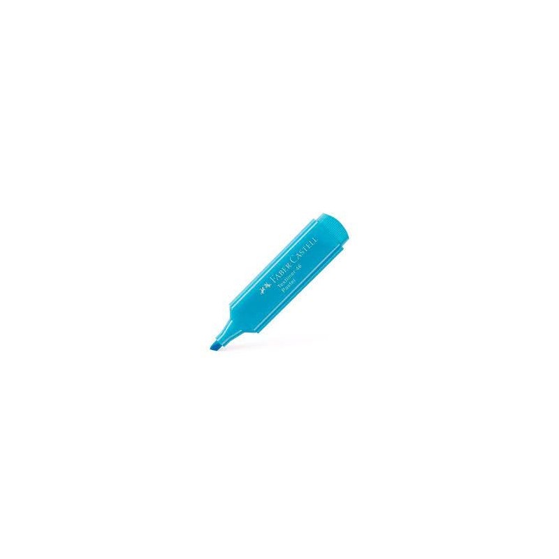 MARCADOR PASTEL FLUORESCENTE FABER AZUL PASTEL
