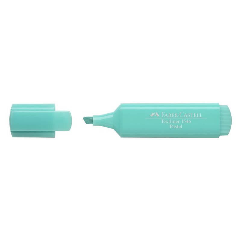 MARCADOR PASTEL FLUORESCENTE FABER AGUA MARINA