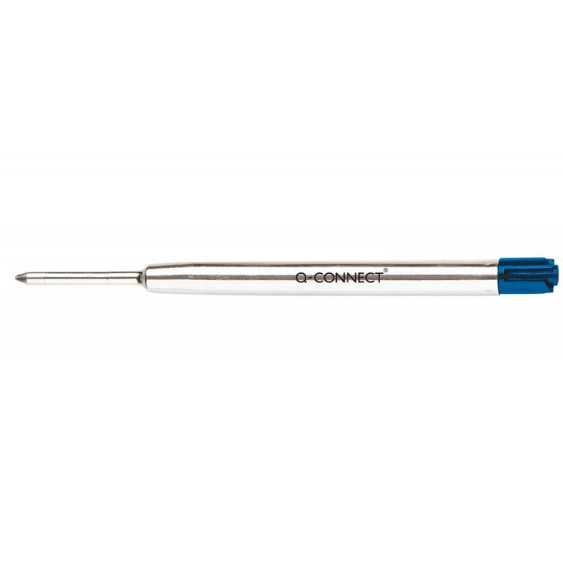 RECAMBIO BOLIGRAFO Q-CONNECT TIPO PARKER AZUL